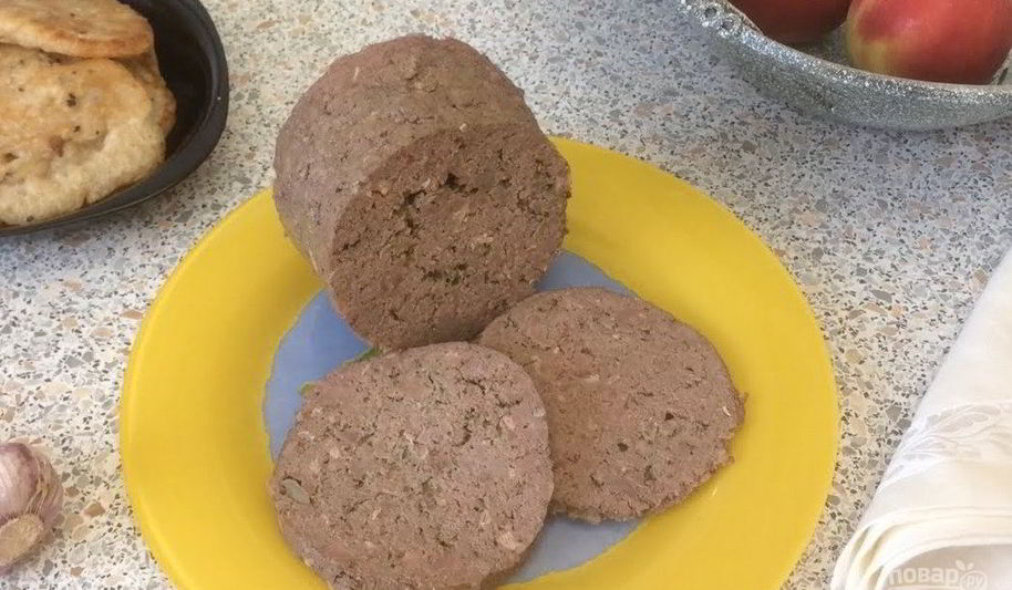 Рецепт рубленой колбасы из куриных потрошков