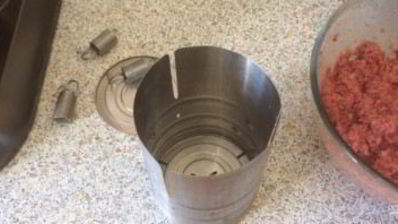 рубленая колбаса из куриных потрошков