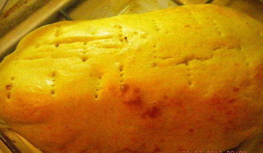 Рецепт картофельного рулета с фаршем