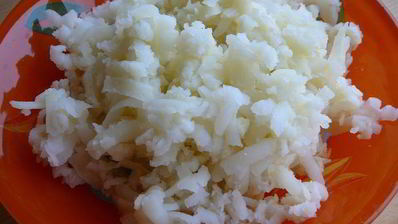 картофельный рулет с шампиньонами