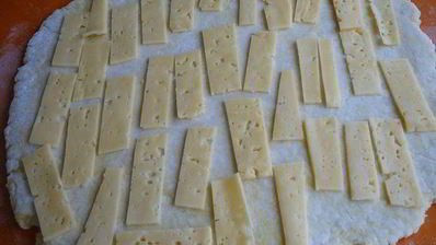 картофельный рулет с шампиньонами