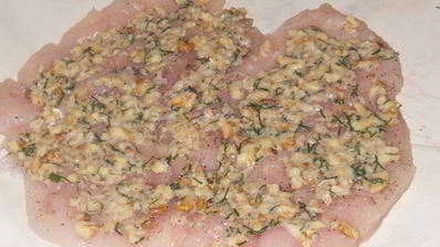 куриный рулет банкетный