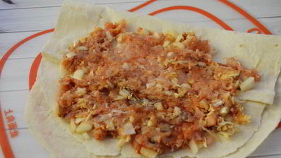 мясной рулет из лаваша