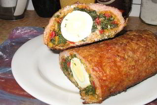 Мясной рулет Циклоп