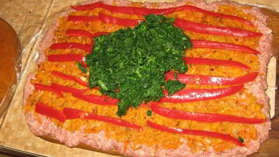 мясной рулет циклоп