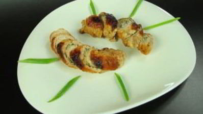 мясные рулетики с начинкой