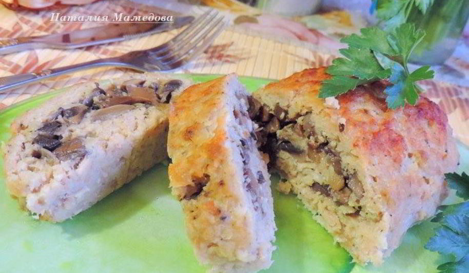 Рецепт рулета из фарша с начинкой