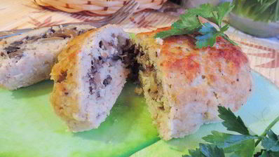 рулет из фарша с начинкой