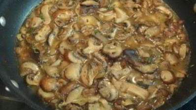 рулет из индейки с грибами и сыром