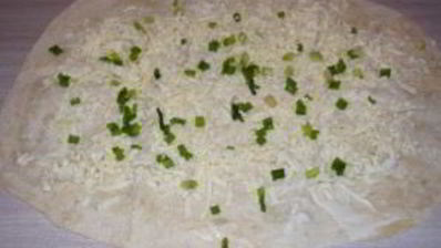 рулет из лаваша с брынзой