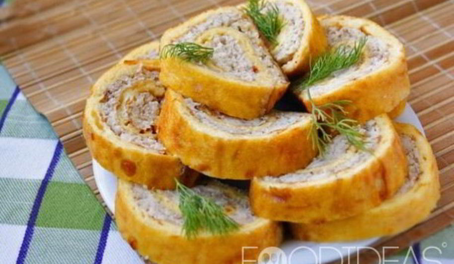 Рецепт рулета из мясного фарша