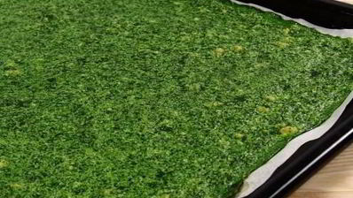 рулет из шпината и лосося