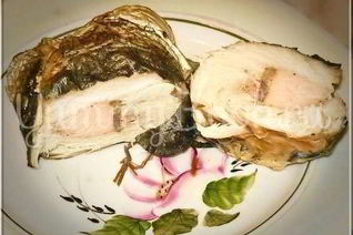 Рулет из скумбрии и горбуши