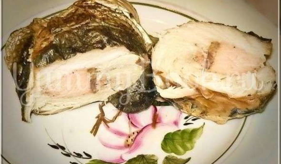 Рецепт рулета из скумбрии и горбуши