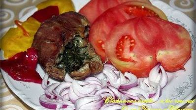 рулет из свинного подбрюшья