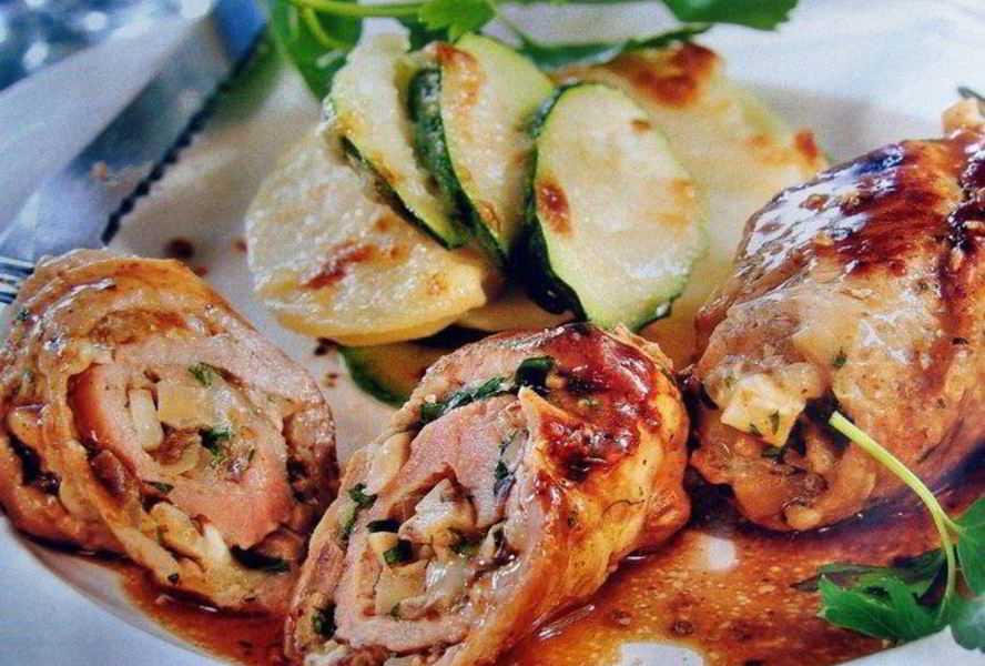 Рулет из телятины