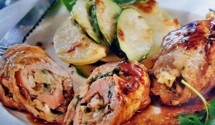 Рецепт рулета из телятины