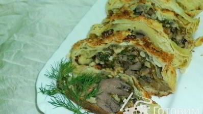 рулет со свиным языком