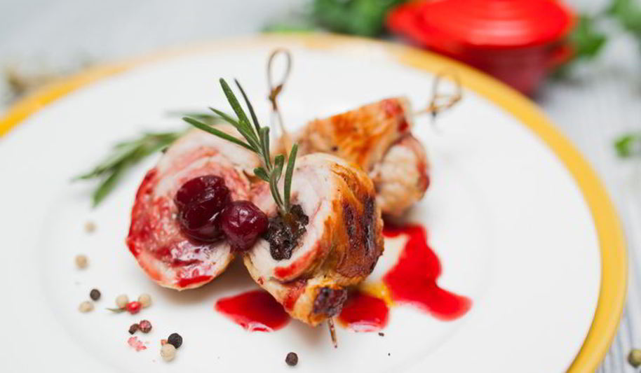 Рецепт рулетиков из индейки с черносливом