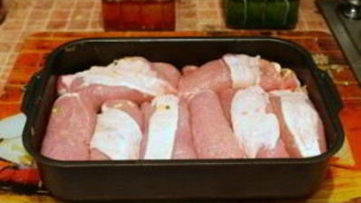 рулетики из мяса в духовке