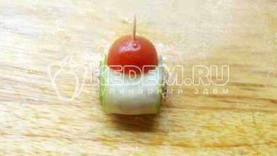 рулетики из огурцов с начинкой