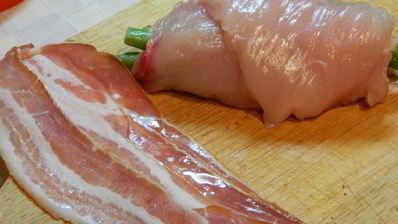 рулетики с фасолью