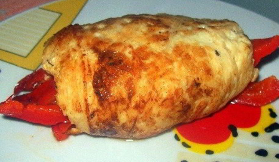 Рецепт рулетов из курицы со сладким перцем