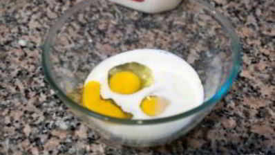 яичные рулетики с начинкой