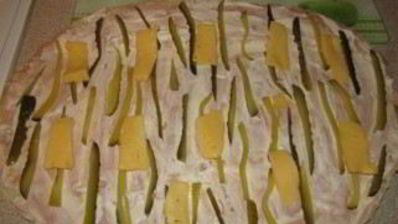 запеченный рулет из лаваша