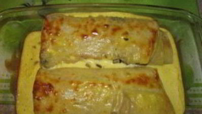 запеченный рулет из лаваша