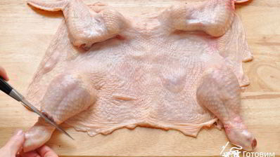 руляда из курицы с болгарским перцем