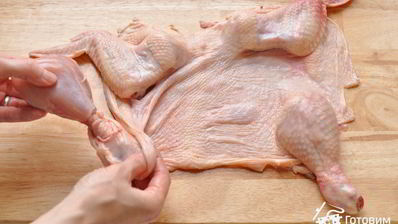 руляда из курицы с болгарским перцем