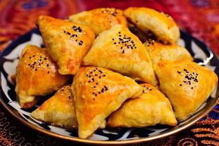 Классическая самса с бараниной