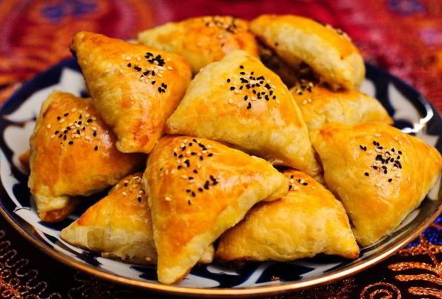 Классическая самса с бараниной