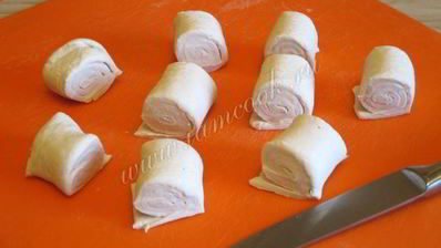 самса из слоеного теста