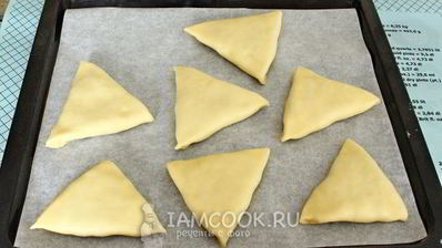 самса на сметанном тесте