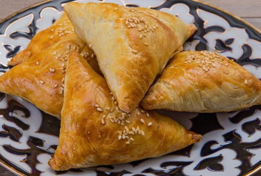 Самса с бараниной по-узбекски