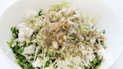 самса с брынзой и зеленью