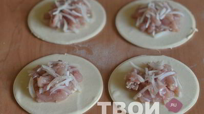 самса с курицей