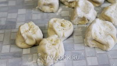 самса с мясом и картошкой