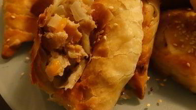 самса с мясом и тыквой