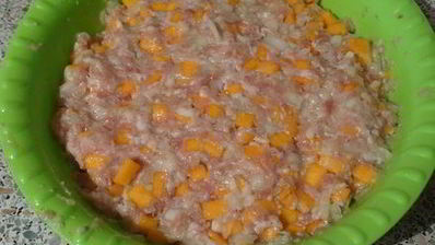 самса с мясом и тыквой