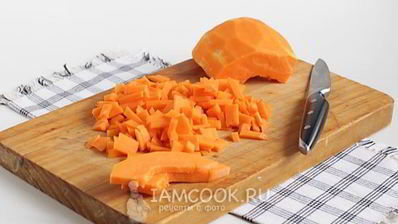 самса с тыквой на готовом слоеном тесте