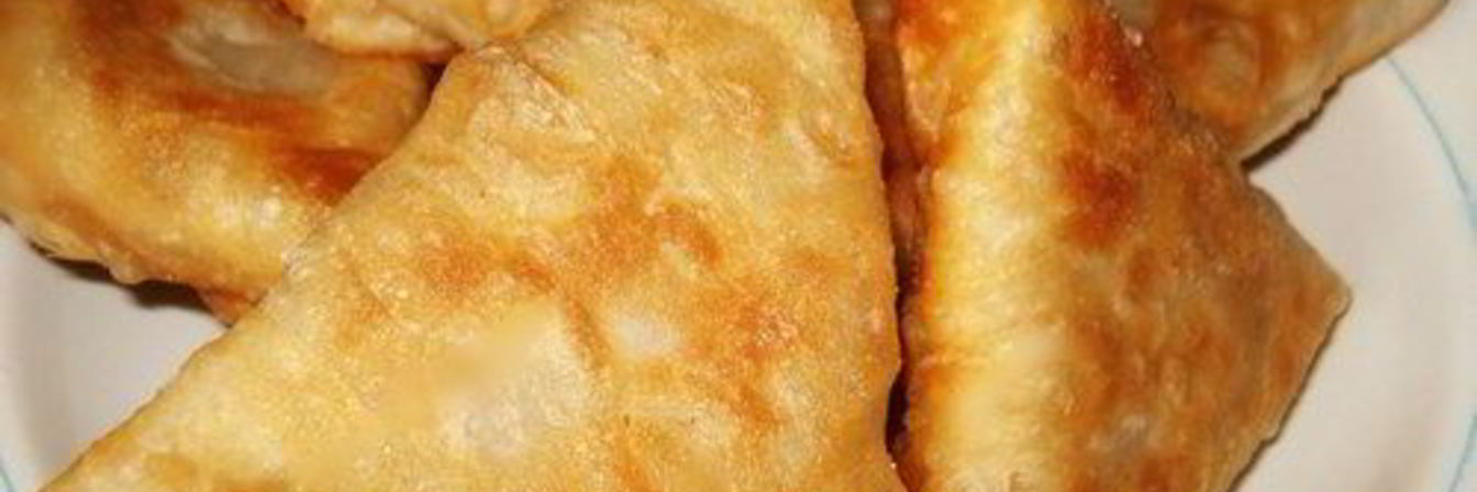 Слоеная самса с сочным мясом