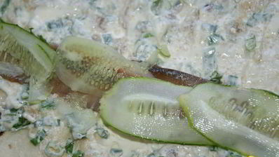 селедка в лаваше