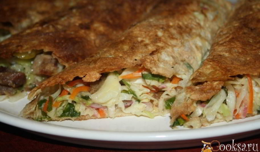 Рецепт домашней шаурмы с дымком