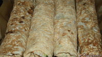 домашняя шаурма с дымком