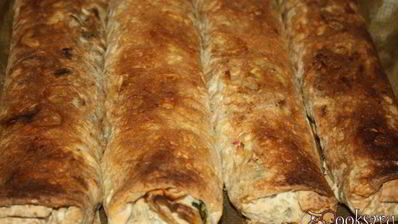 домашняя шаурма с дымком