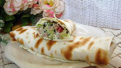 домашняя шаурма с фаршем