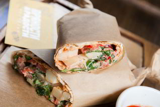 Овощная шаурма